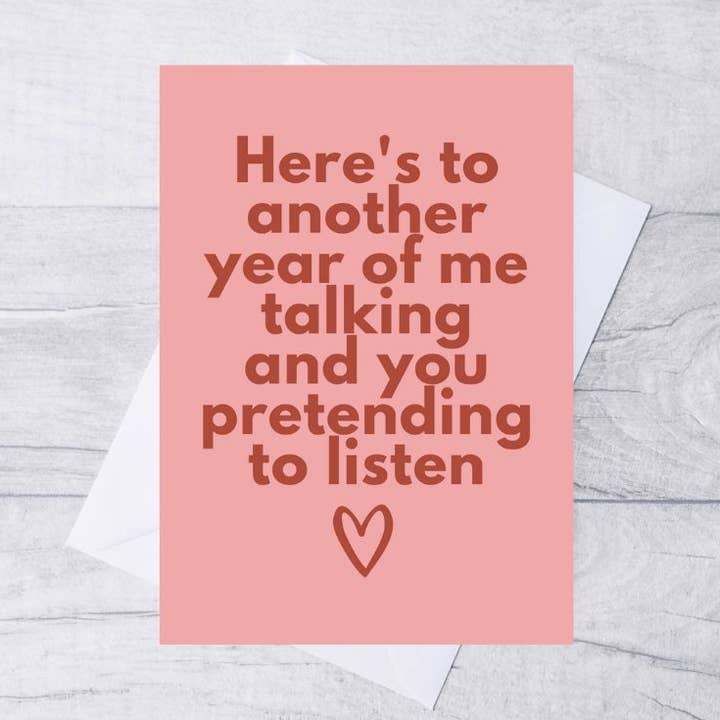 Funny Valentines Card for wholesale by Highgrove Cards