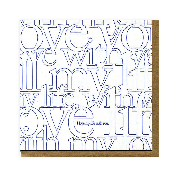 I Love My Life With You for wholesale by Blue Barnhouse