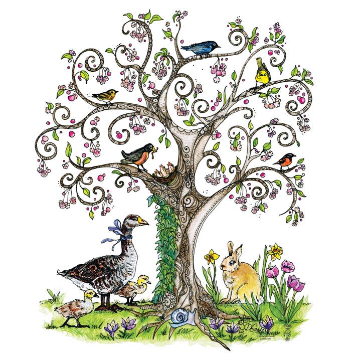 Give A Fig - Wholesale Tea Towel - Tree of Life Tea Towel3