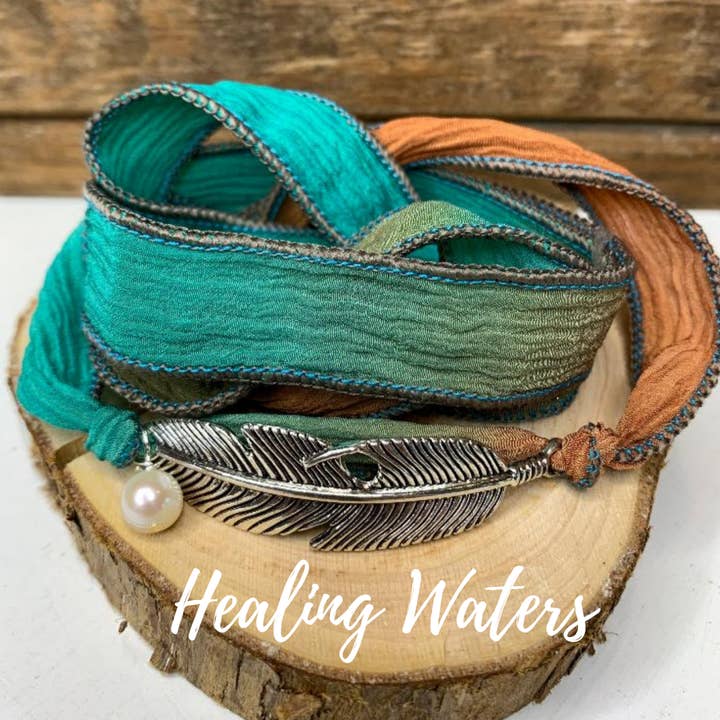 Refuge Silk Wrap Bracelet for wholesale by Beauty From Within