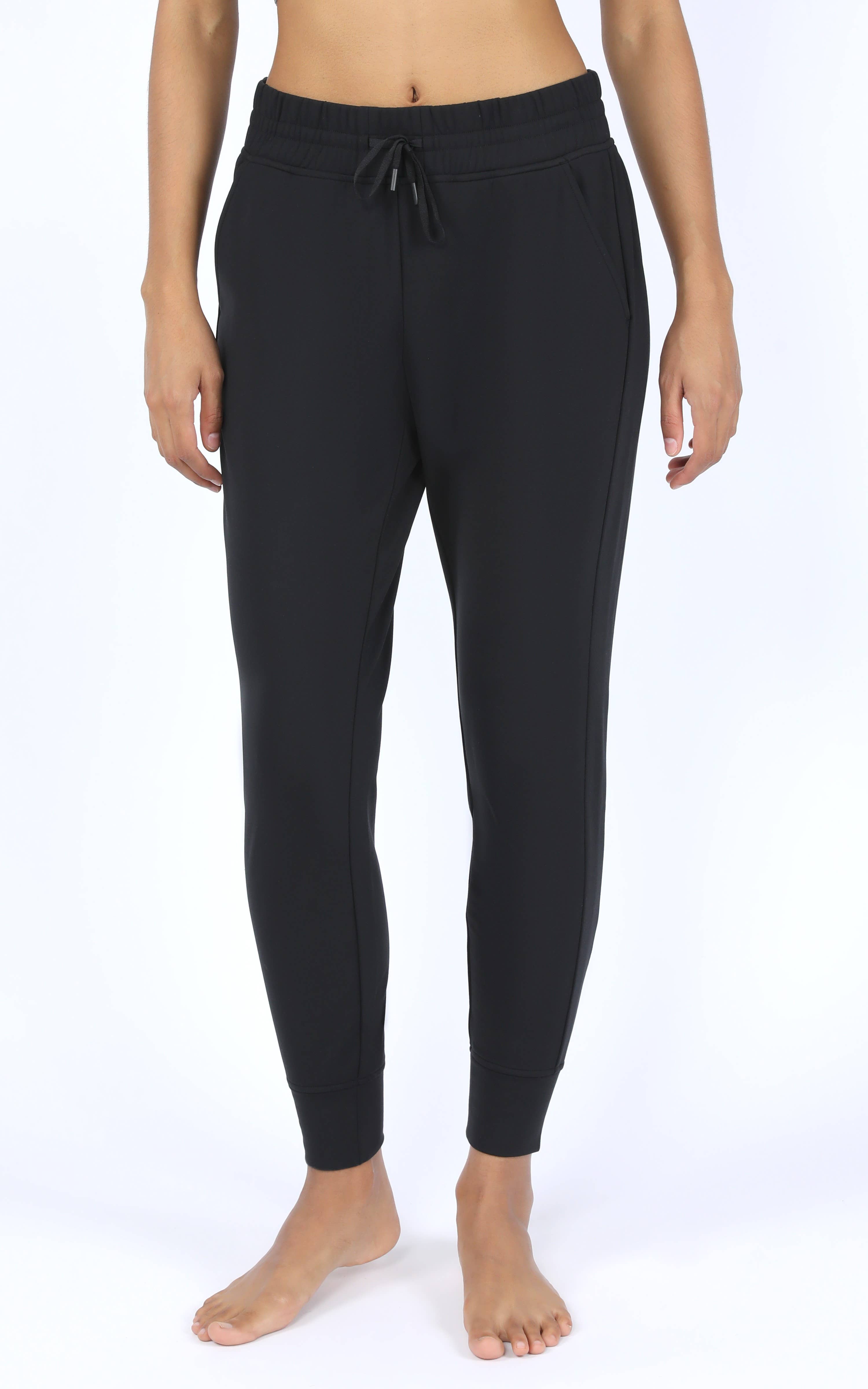 90 Degree by Reflex & Yogalicious - Wholesale Athletic Sweatpants/Joggers - Women's - Women's Fleece Inside Everyday Jogger with Drawstring10