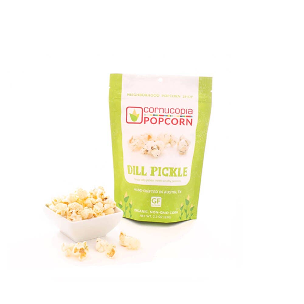 Cornucopia Popcorn - Wholesale Popcorn - Dill Pickle Popcorn- GF- Signature Bag7