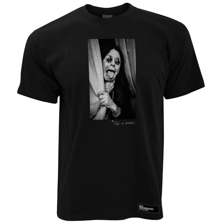 Camiseta Hombre Ozzy Osbourne - Black Sabbath (SdB) para venta al por mayor de Rock Photographers Collective