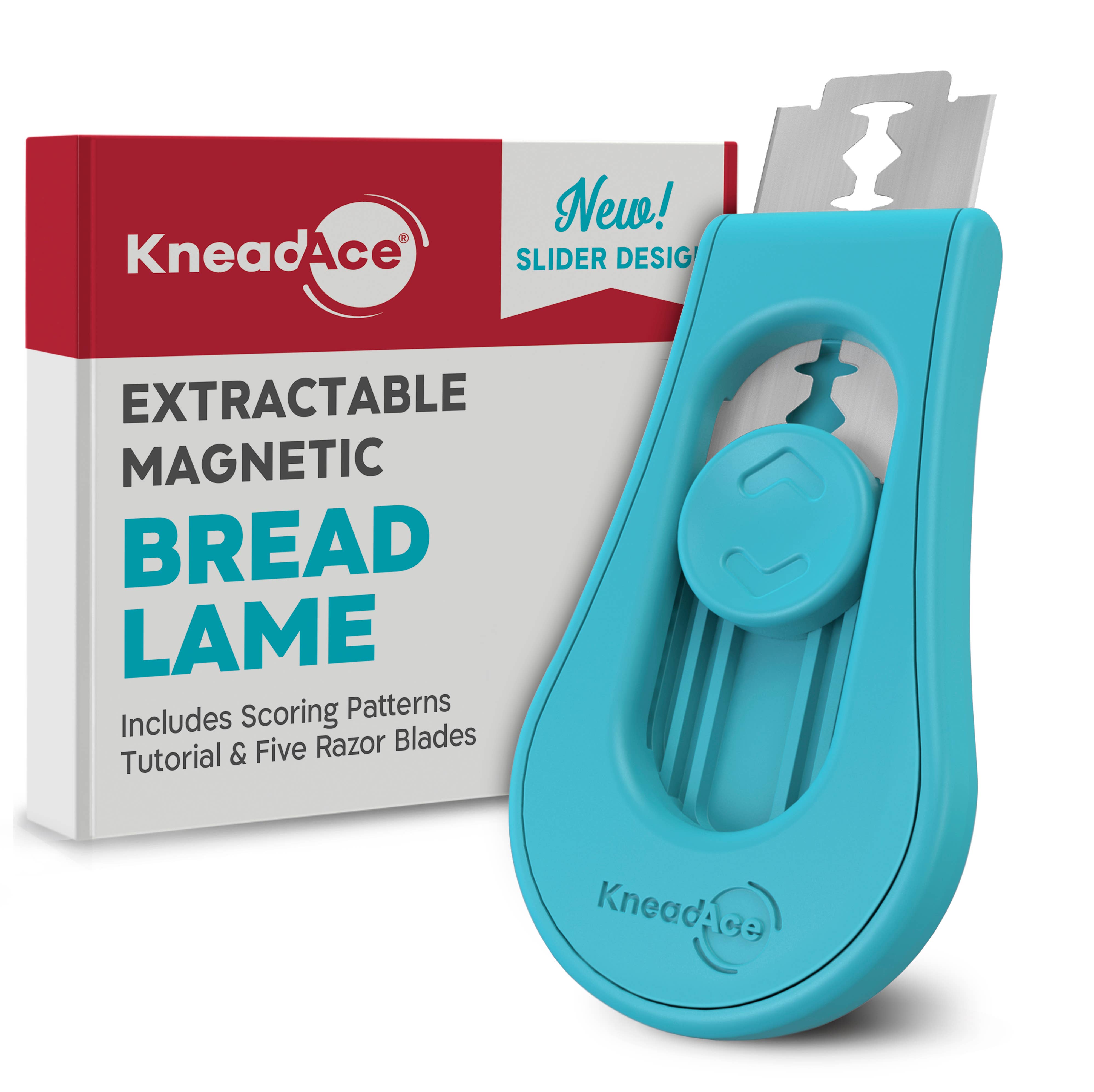 KneadAce - Vente Couteau de poche/étui - KneadAce® Lame à Pain Magnétique Extractible2