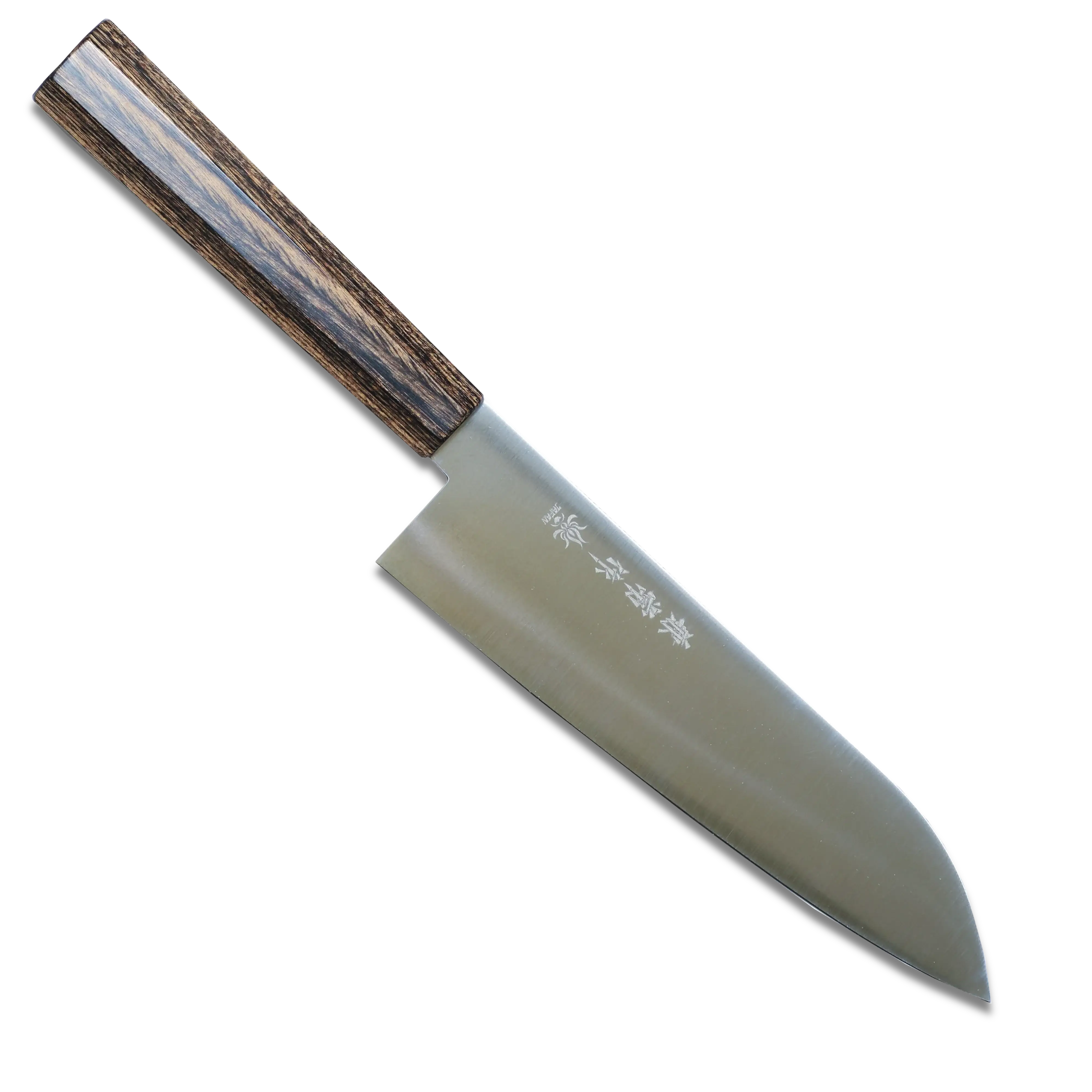 Ginza Steel - Wholesale Kitchen/Utility Knife - Ichizu Series Santoku Knife 180mm | Made in Japan0