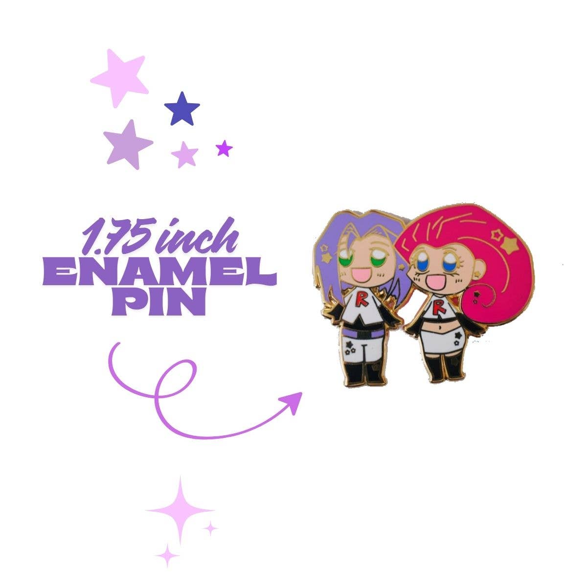 Naytendo - Wholesale Lapel Pin/Button - Anime Pokemon Team Rocket Enamel Pin3