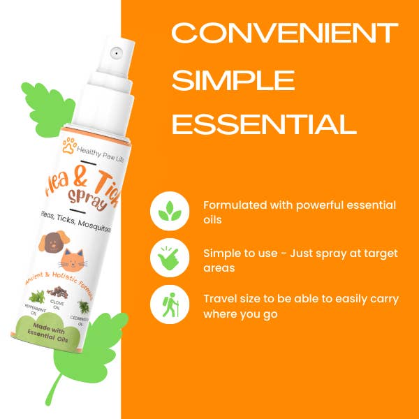 Healthy Paw Life - Wholesale Pet spray – Cat/dog - Flea and Tick Spray4