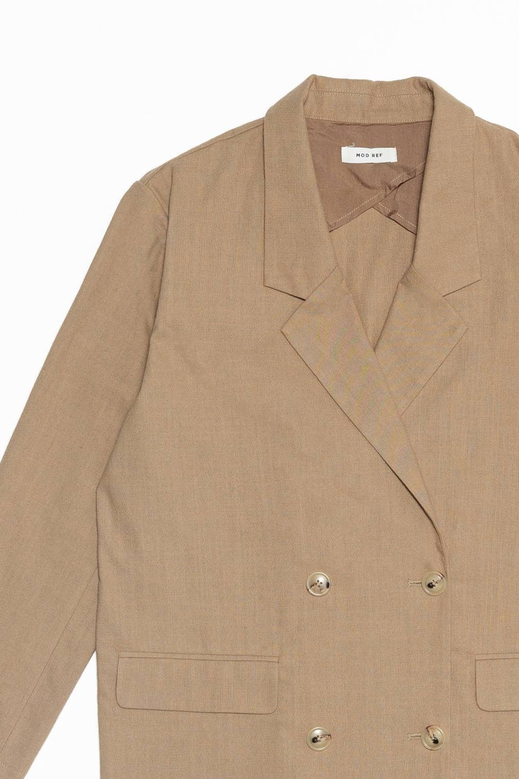 MOD REF - Wholesale Blazer - Women's - The Arla Jacket | Oversized Linen Blazer17