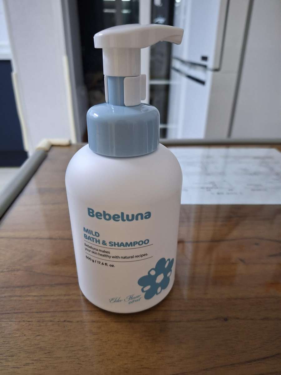 BEBELUNA – Engroshandel Hårshampoo – BEBELUNA, Mild Shampoo, Daglig Brug, 17,6 oz (500g), 98% Naturlige Ingredienser til Spædbørn, Babyer, Børn, Voksne - Alt i Én24