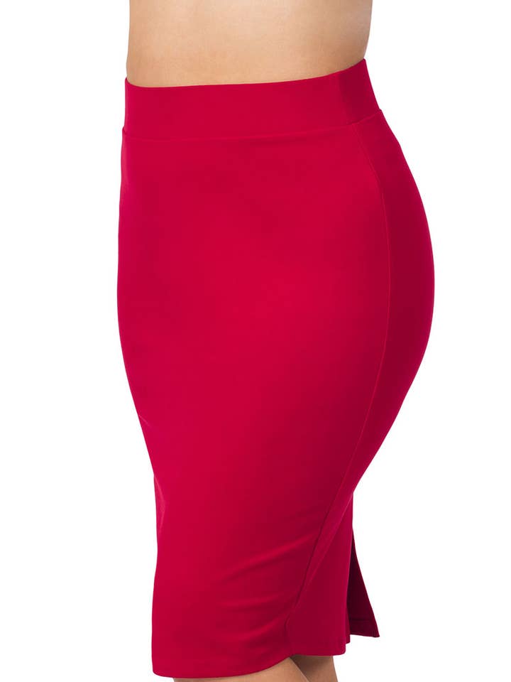 .SI-22452 Saia Básica de Joelho em Tecido Extra Macio por atacado de 42POPS