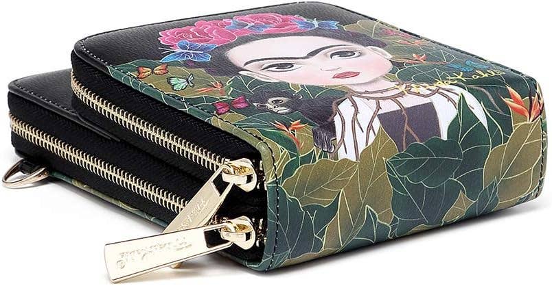 M&M HANDBAGS, LLC. - Venta al por mayor Bandolera - Mujer - FFC104c Colección de Dibujos Animados de Frida Kahlo Bolso Bandolera para Teléfono Móvil2