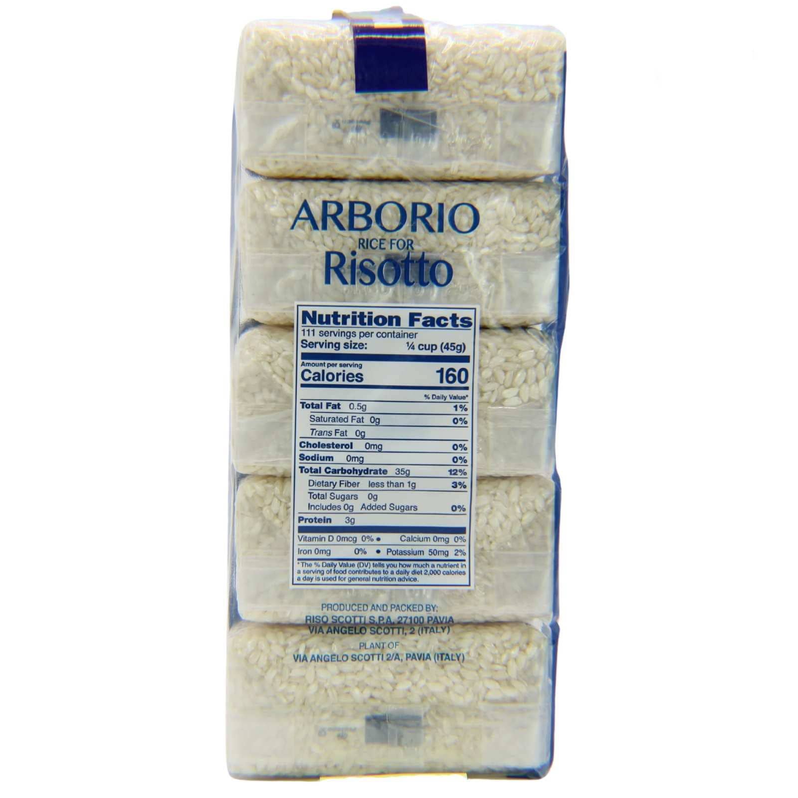 Wholesale Italian Food - Wholesale Rice - Riso Scotti Italian Arborio Risotto Rice 2.2 lb2