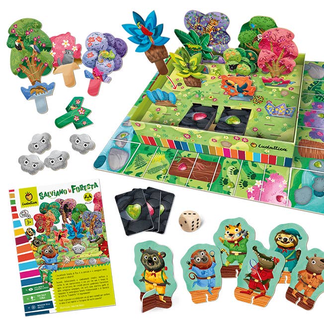 Jeu de plateau - Sauvez la forêt - Agenda 2030 pour la vente par Educational srl