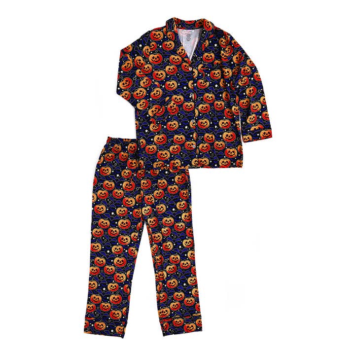 Gigi and Max - Wholesale Sleepwear Set - Women's - Edward Mom Two Piece Bamboo Pajama Kids Clothing Halloween