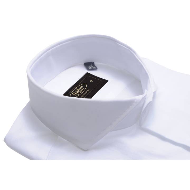 Virgoan Wish LLC - Wholesale Button Down Shirt - Men's - Da Vinci Blue Collar | Cutaway Collar shirt7
