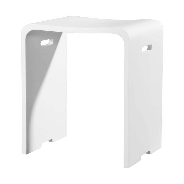 DAX Solid Surface Bathroom Stool, 15-3/4 x 17-1/8 x 11-13/16 Inches (DAX-ST-02) for wholesale by DAX