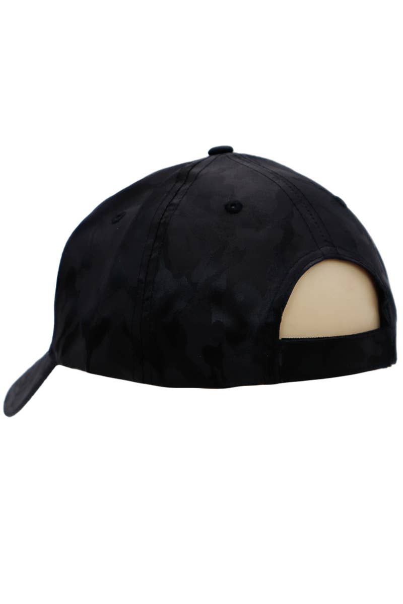 Cap Zone – Engroshandel Baseballkasket - Unisex – USA Arc Logo Camo Poly Baseball Cap1