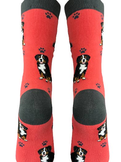 E&S Pets - Wholesale Socks - Unisex - Bernese Mt. Dog - Unisex - Fun Novelty Socks - Dog Socks3