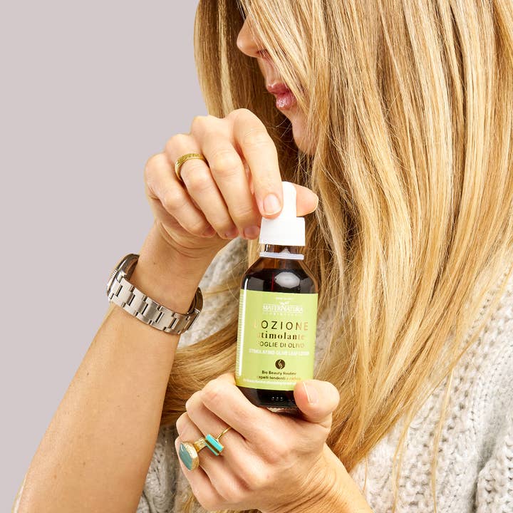 MaterNatura - Wholesale Hair Oil - Olive Leaf Stimulating Lotion HAIR PRONE TO FALLING OUT