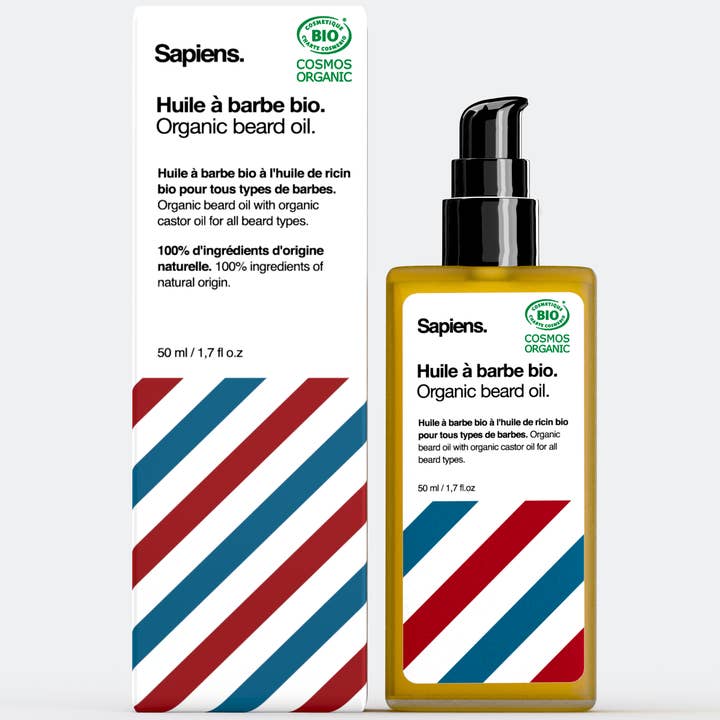 Sapiens. - Wholesale Beard Styling Product - Organic beard oil 50ml - Fresh X Woody