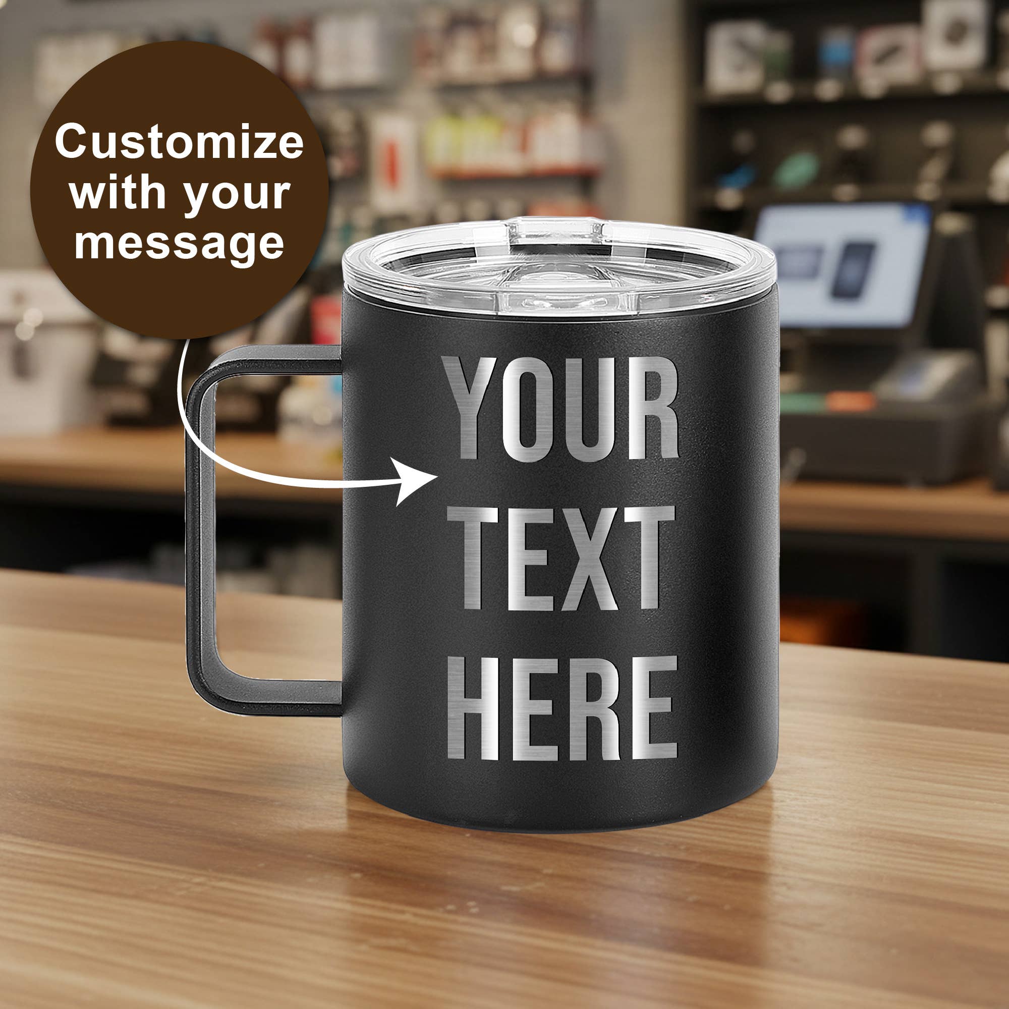 Engrave My Memories - Venta al por mayor Vaso termo - Taza de Café Personalizada con Logotipo Grabado a Medida al por Mayor 12oz0