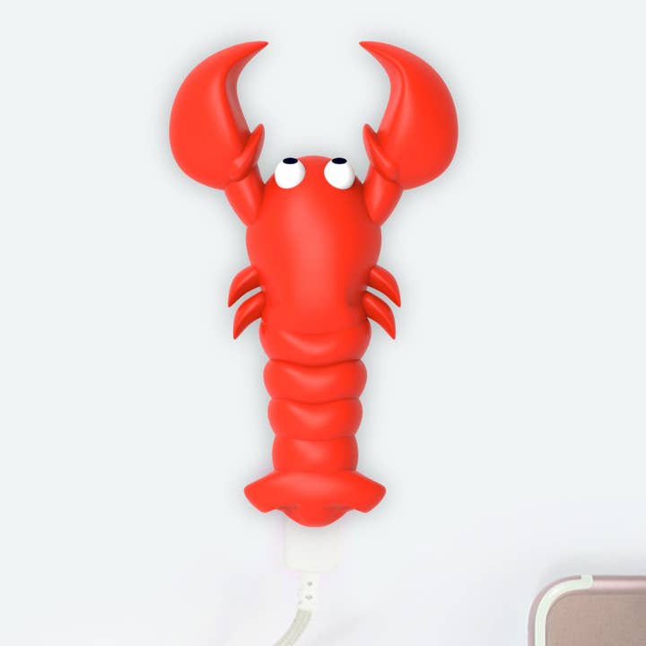 L10 Brands - Wholesale Portable Charger - Summer fun! Moji 4500 mAh Fast Charger - Lobster