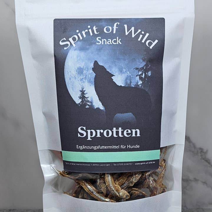 Spirit of Wild - Wholesale Pet Treats - Dog - Spirit of Wild Snack Sprotten2