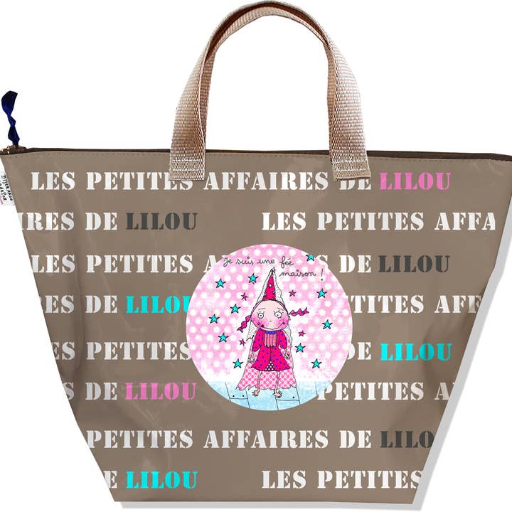 Sac à main personnalisé Fille, Coloris beige pour la vente par BISTRAKOO