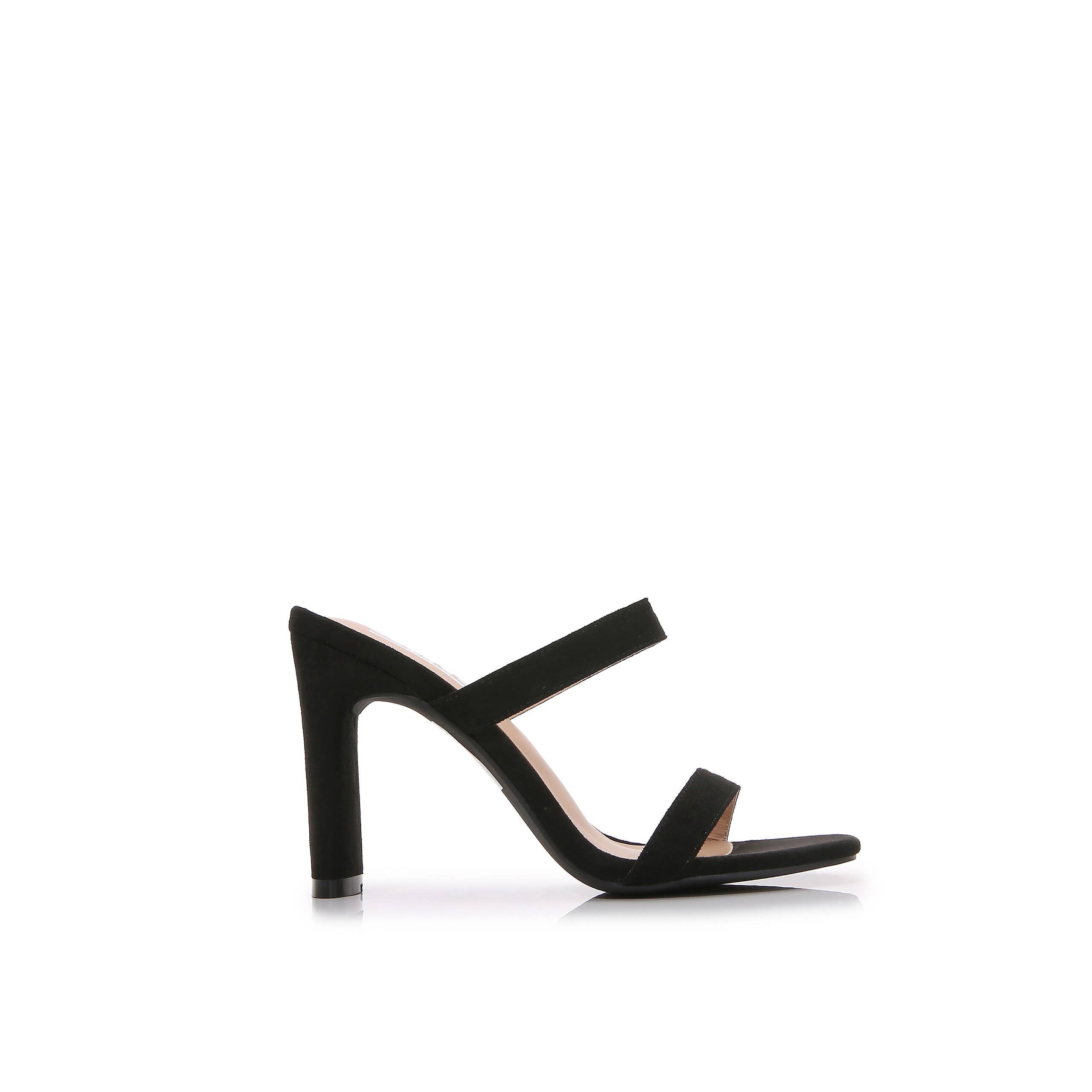 Shop Lev - Vente Sandales – femme - [PACK] Sandales tendance à talons épais de 10 cm avec double bride et bout carré ouvert10