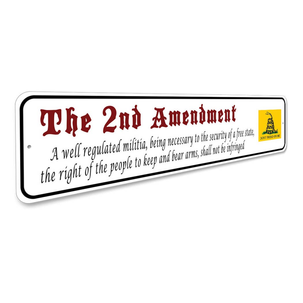 Lizton Sign Shop, Inc - Wholesale Sign - 2nd Amendment Sign2