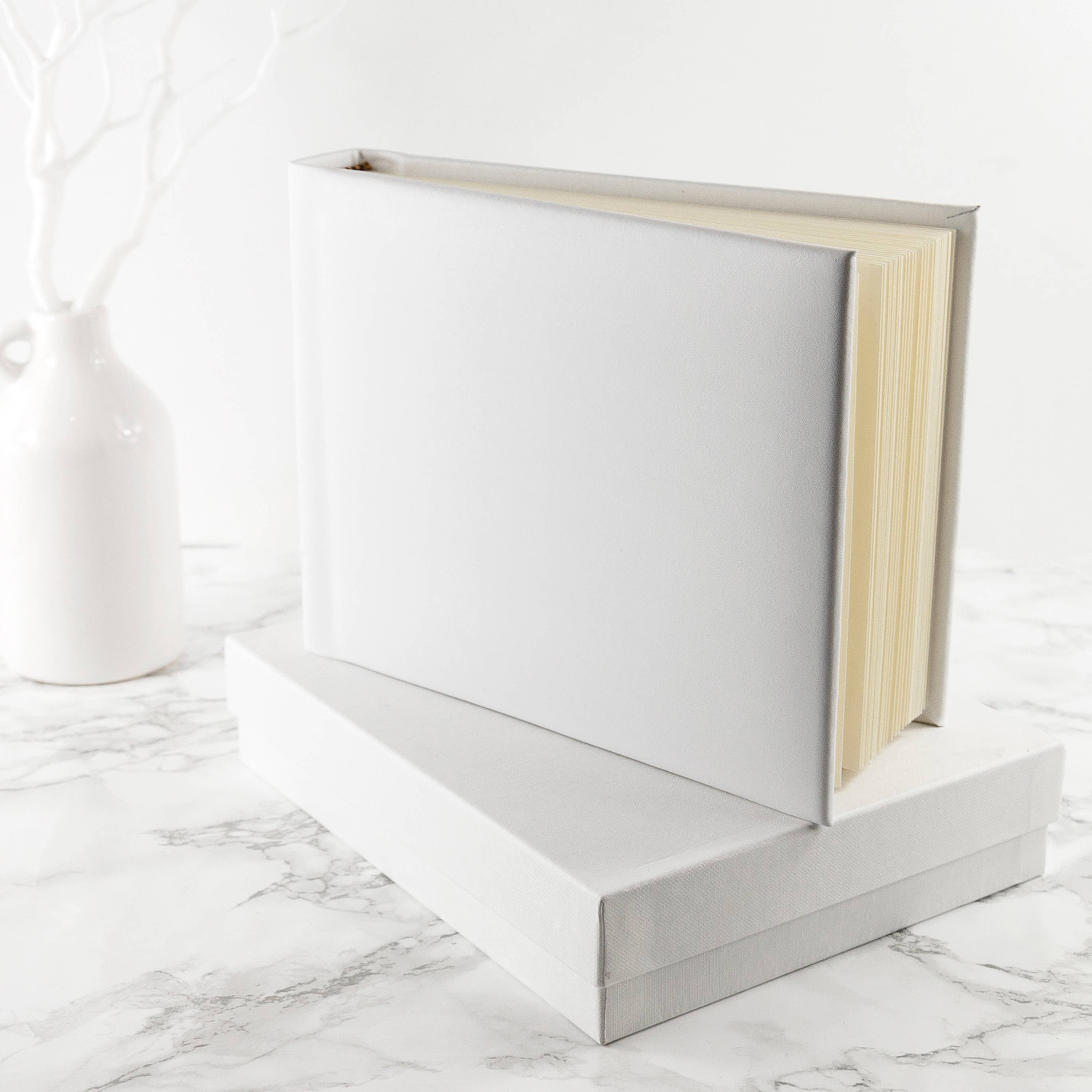 Treat Republic - Vente Albums photo - Album photo Dream Vachetta en cuir italien blanc6