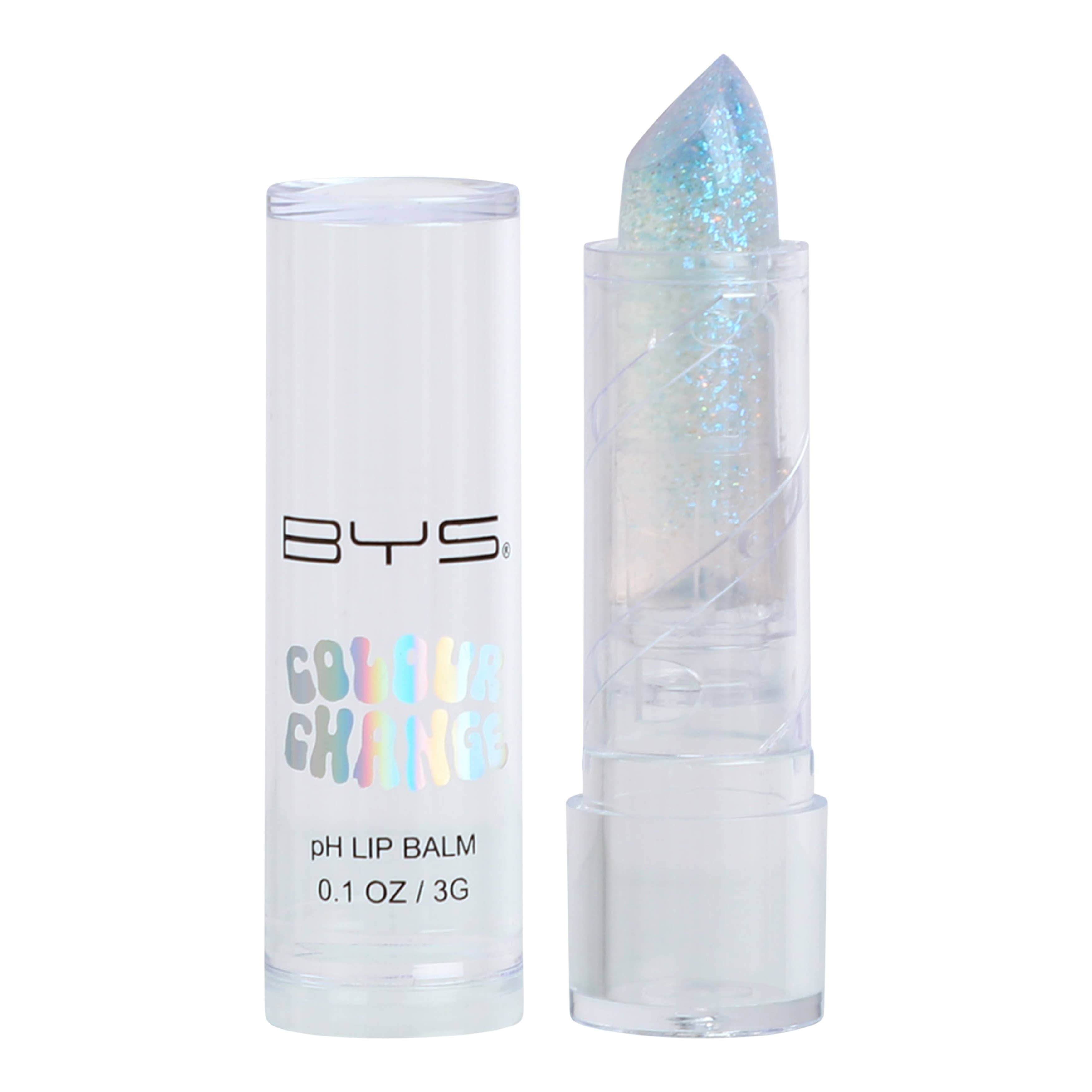 Beauty Pro - Wholesale Lip Balm - BYS Colour Change Ph Lip Balm Clear Glitter 1
