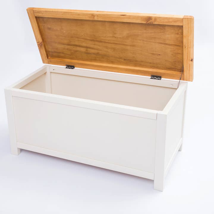 Greener Valley Trading - Wholesale Bench - Solid Wood Flip Top Storage Bench8