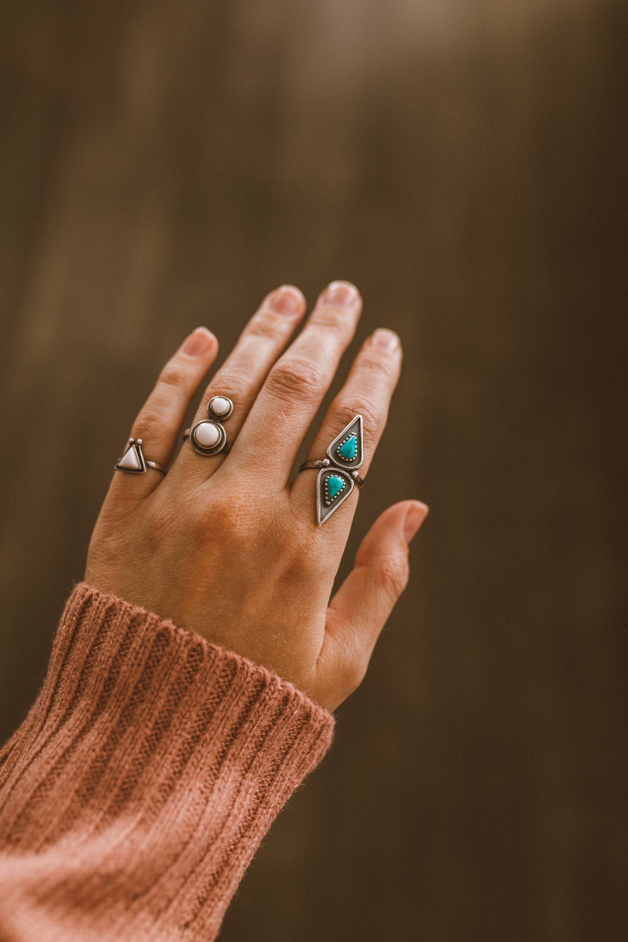 Sowell Jewelry - Wholesale Single Stone/Solitaire Ring - Hanale Turquoise Ring4