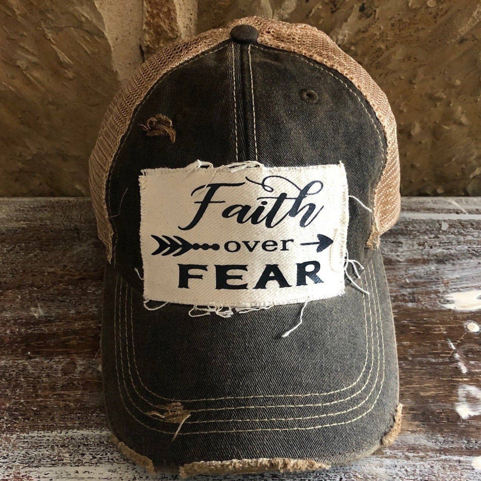 BohoGroove - Wholesale Baseball Cap - Women's - Faith Over Fear Hat0