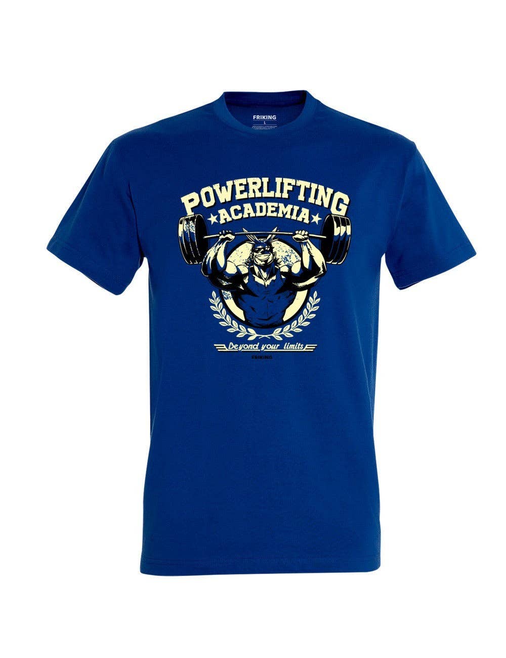 royal blue Powerlifting Academy - 102 for wholesale on Faire