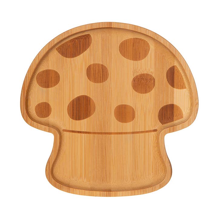 Mushroom Bamboo Plate for wholesale by Sass and Belle