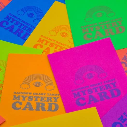 Paint My World Rainbow - Wholesale Tarot Cards - Rainbow Heart Tarot Mystery Card2