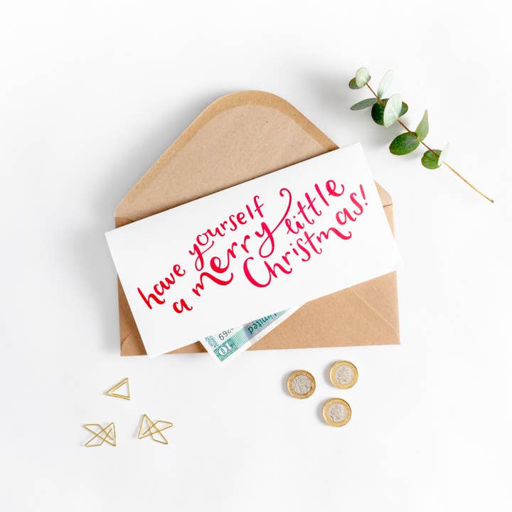 Have Yourself a Merry Little Christmas Geldbörse für den Großhandel von Hunter Paper Co.