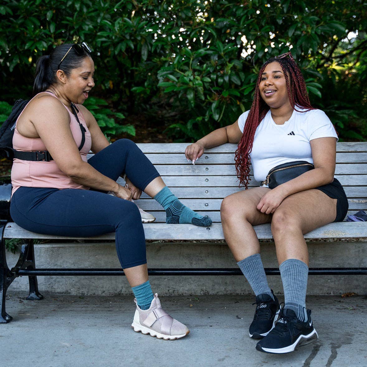 ToughCutie - Wholesale Socks - Women's - Eve Ladies Light Weight Merino Wool Hiker Crew22