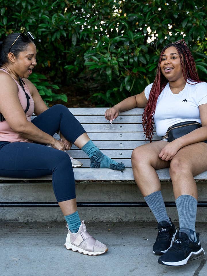 ToughCutie - Wholesale Socks - Women's - Eve Ladies Light Weight Merino Wool Hiker Crew22