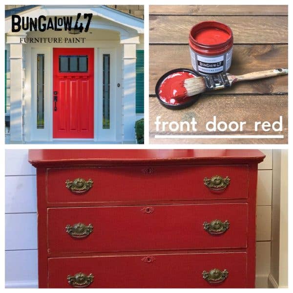 Bungalow 47 Furniture Paint - Wholesale Paint Set - Front Door Red chalk and clay Furniture Paint2