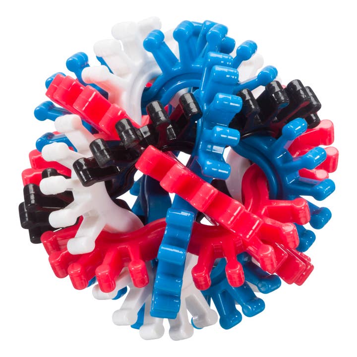 Toysmith - Wholesale Classic Toy - Kids - Sproing Ball, Spheres Of Gears, Hi Bounce, Colors Vary4