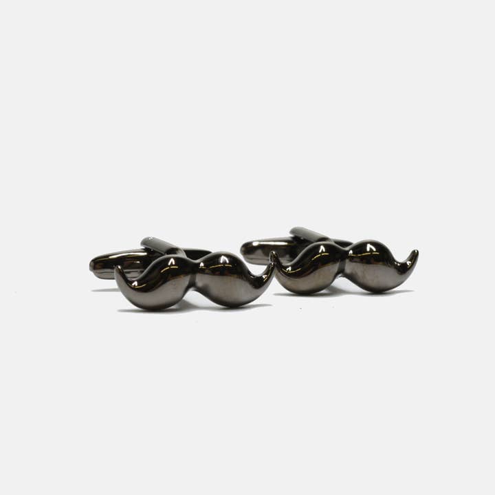Curated Basics - Wholesale Cufflinks - Mustache Cufflinks