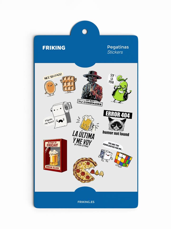 Adesivi Umorismo per la vendita all'ingrosso da parte di FRIKING STYLE