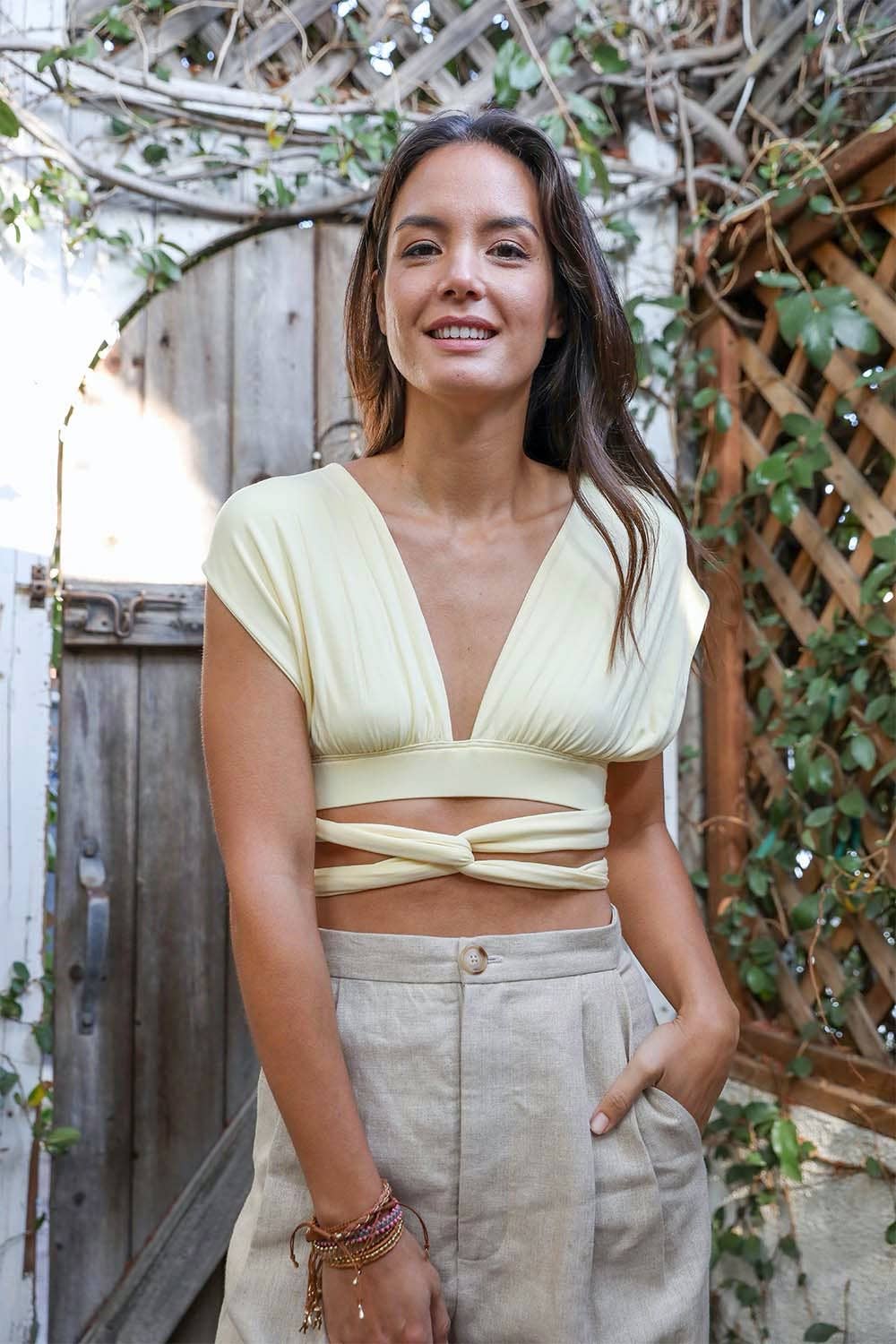 Leto Accessories – wholesale Bralette - Dam – 🎶 Multi-Style Halter Bralette - Unik och bekväm8