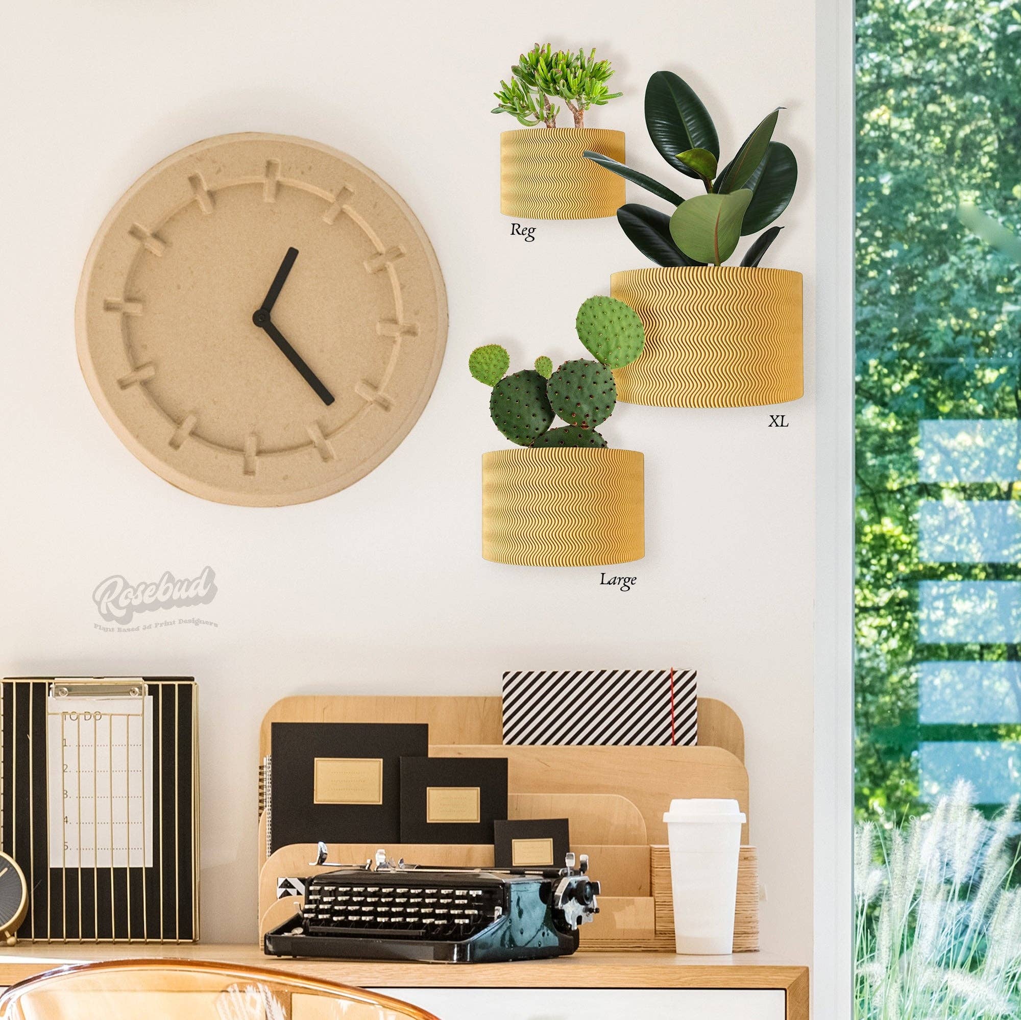 Rosebud Homegoods – wholesale Väggkruka – Ripple Väggkruka13