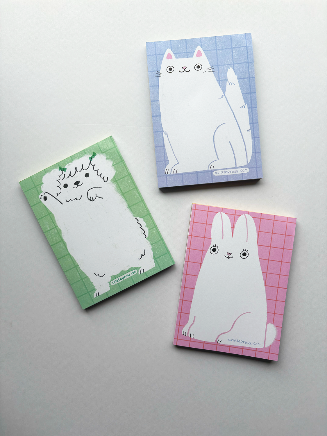 Aviate Press - Wholesale Notepad - Fluffy Pup Notepad8