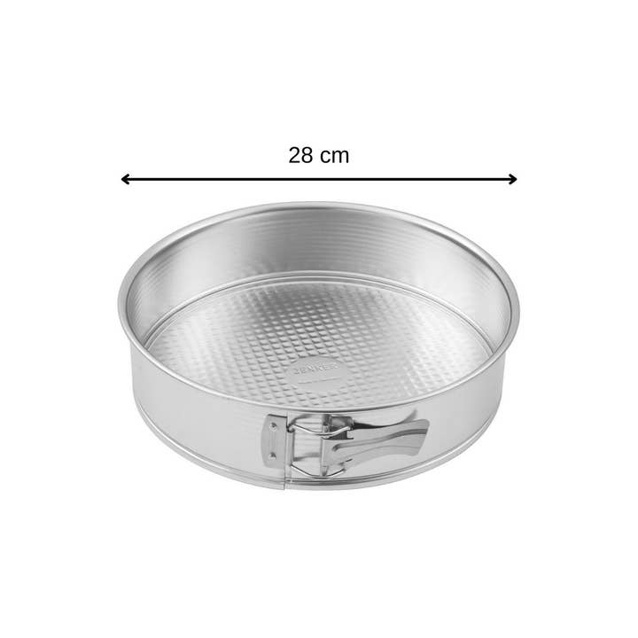 Zenker - Wholesale Baking dish - Zenker Silver Tin Plated Steel Springform Pan 28 x 6.5 cm3