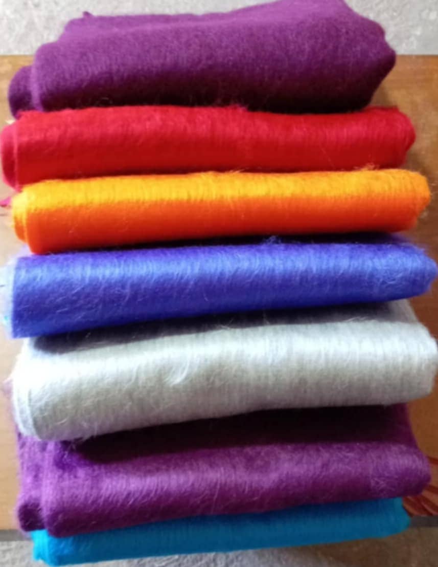 Treasure of ANDES - Wholesale Scarf - Unisex - Artisanal Handwoven Alpaca blend SCARVES, Multicolor Ecuador8